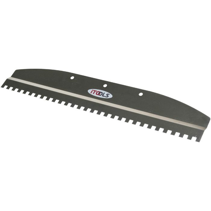 Tandspartel til fliseklæb - 47 cm - 8 x 8 mm (iTools)