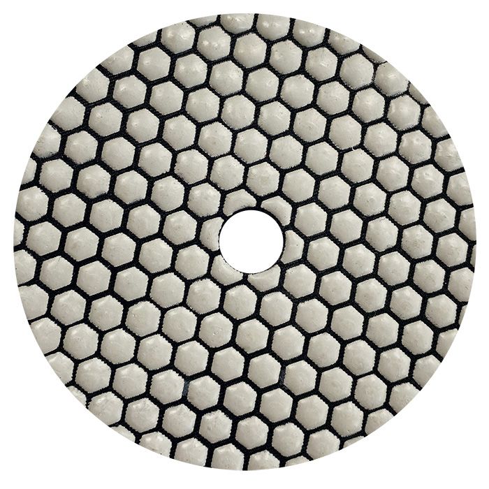 Carat Diamant polerslibepad Ø 125 mm, m/velcro