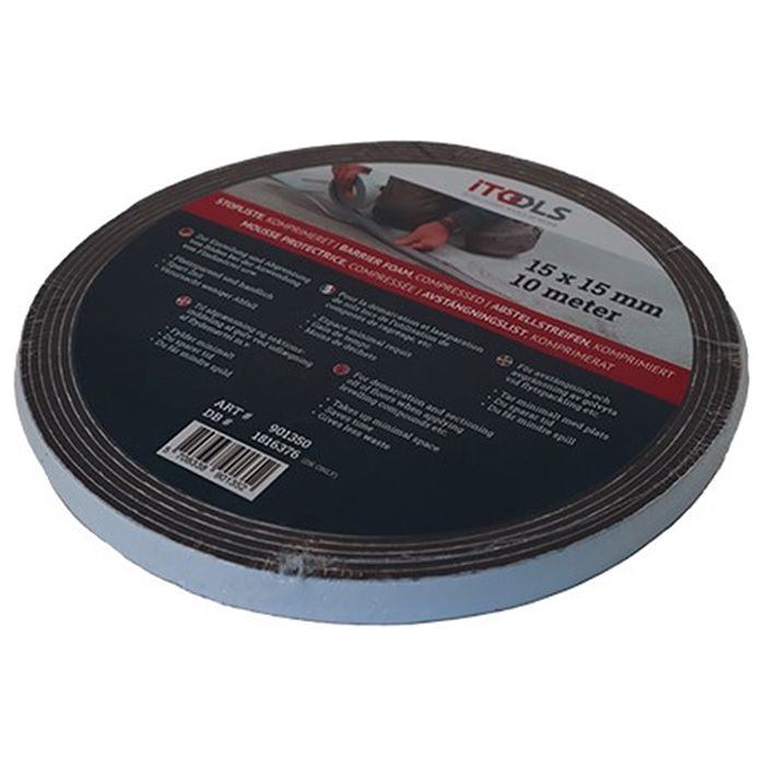 iTools Stopliste - 15 x 15 mm (10 m rulle)