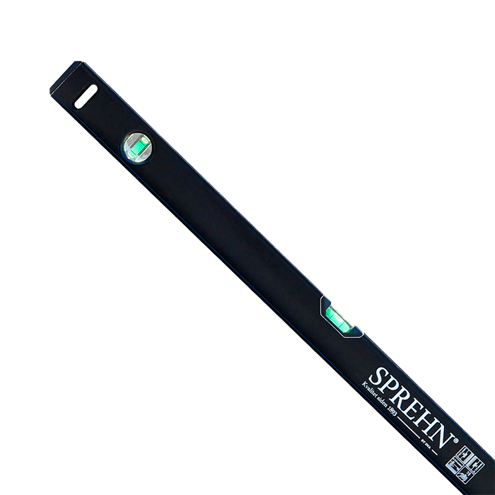 SPREHN Vaterpas med 3 libeller 40-200 cm