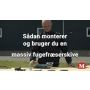 DaneTool Massive fugefræserskiver - Ø 95 mm