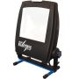 LED arbejdslampe fra Blue Electric i sort og blå farve. 100 Watt. 11000 Lumen. SMD LED. 4000 Kelvin. 5 meter kabel DK jordstik. 
