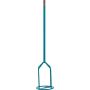 KR 120 Omrører/Pisker fra Collomix i turkis farve med HF - HEXAFIX 6-kantet Lynkobling, som passer på alle Collomix HF modeller. Fremstillet i pulverlakeret stål. Blandingsvolumen 15-25 kg.