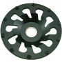 PKD 112 slibeskive fra Turptech i sort farve med en diameter på Ø 130 mm.