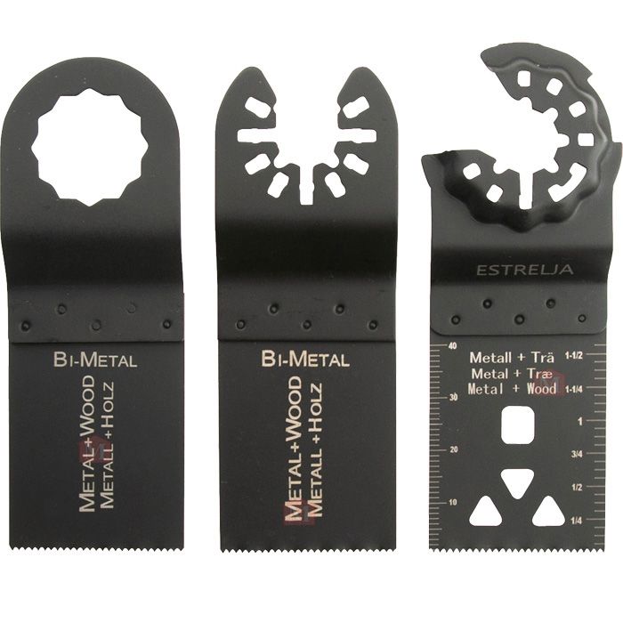35 mm Starlock multicutter-klinge til skæringer i metal og træ.