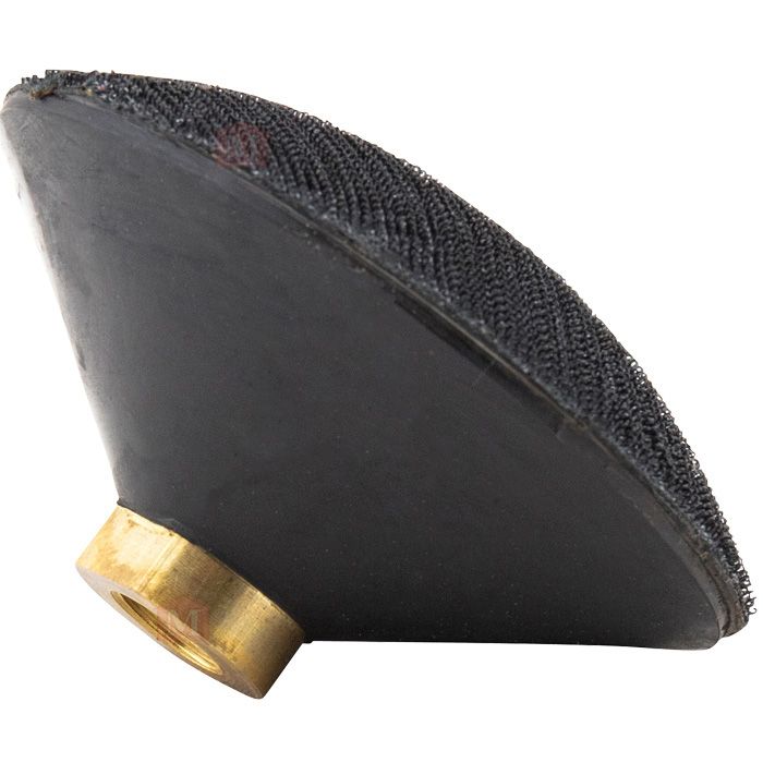 Bagskive (halvmåne pads) fra iTools.dk med velcro for hurtig udskiftning. Ø100 mm.