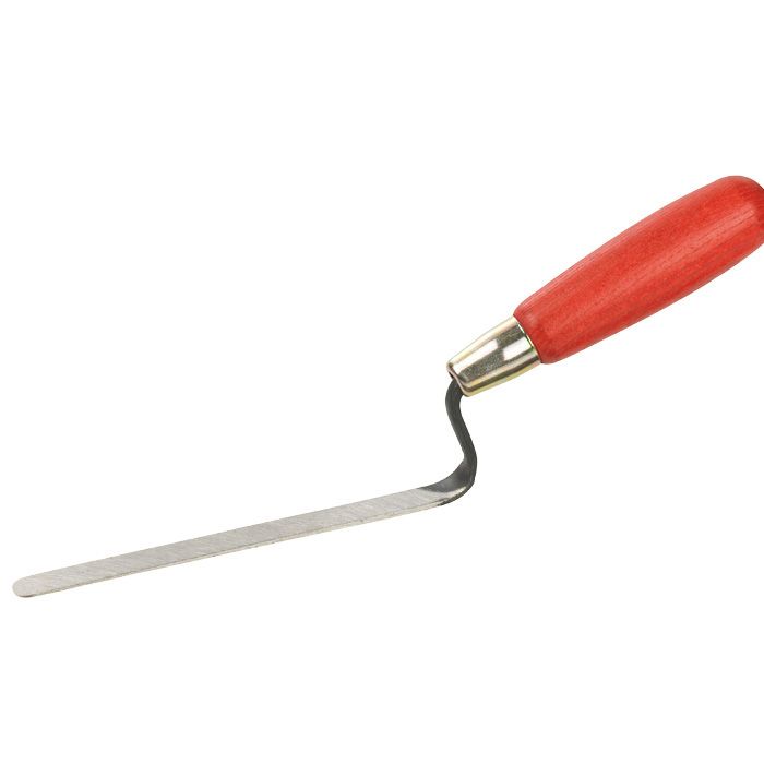 Ergonomisk og rustfri fugeske fra Eskimo med et håndtag fremstillet i dansk, pulvermalet bøgetræ. Klingen er fremstillet i specialhærdet kvalitetsstål. Galvaniseret dølle. Fås i størrelserne 6 - 20 mm.