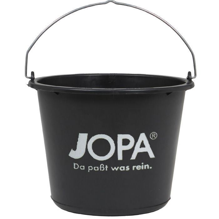 Murerspand fra Jopa i hærdet plast med en kapacitet på 12 eller 20 liter.