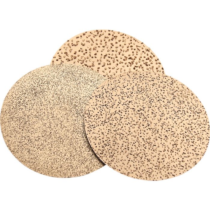 Ø 200 mm slibeskive med velcro til universal slibere fra Rokamat. 