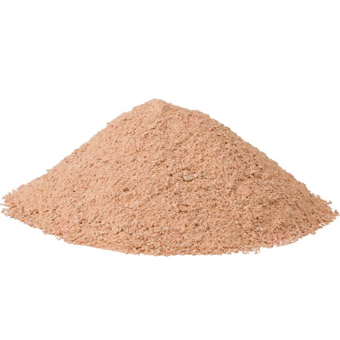 Rødligt marmorpulver med en kornstørrelse på 0-1,5 mm. til bl.a. støbninger, marmorino, stucco lustro, stucco veneziano, verona glit, m.m. Vælg mellem emballager fra 1 kg, 5 kg og 25 kg.