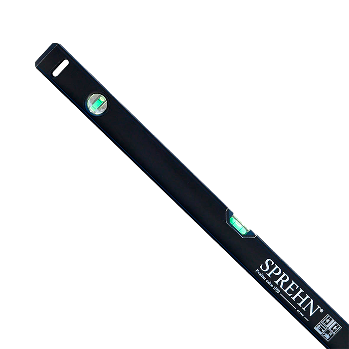 SPREHN Vaterpas med 3 libeller 40-200 cm