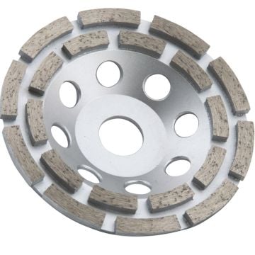 Slibeskive/Kopskive - Sølv - Ø 125 mm